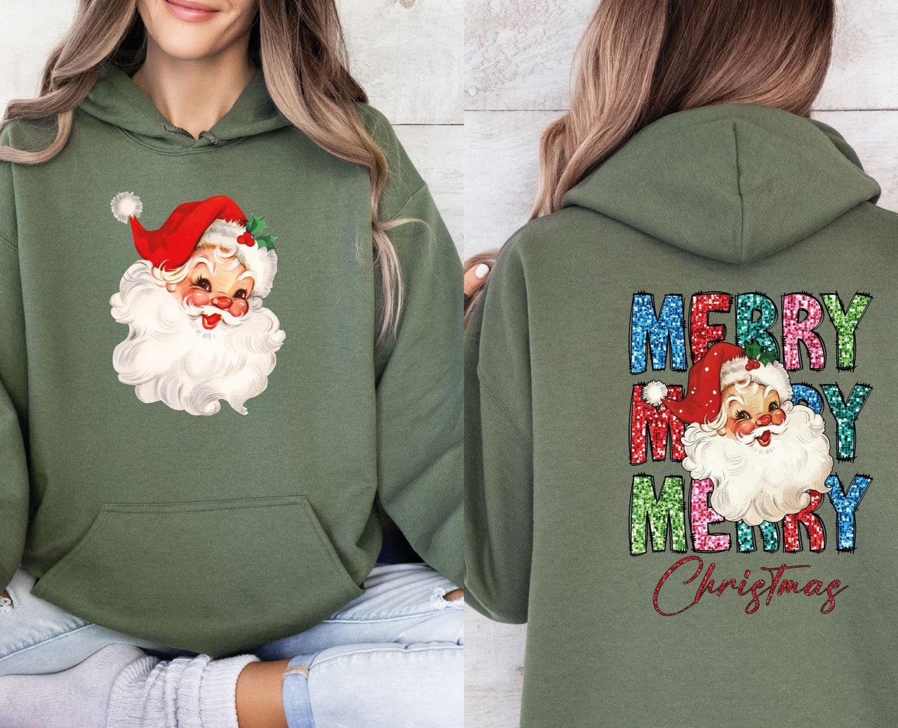 Santa Christmas Hoodie - lismoreboutique - Hoodie - Christmas_Eve_Gift