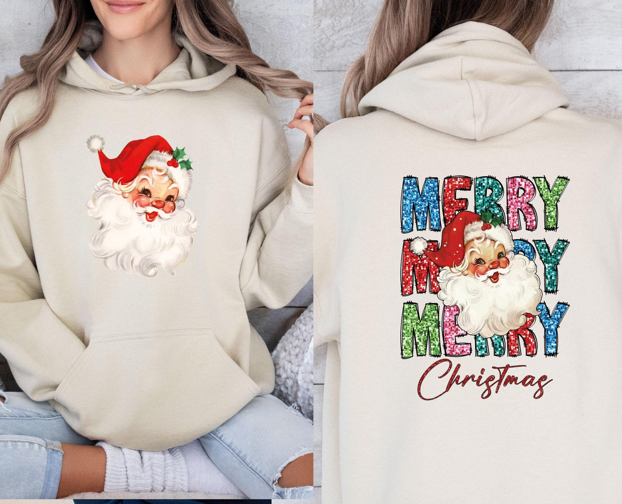 Santa Christmas Hoodie - lismoreboutique - Hoodie - Christmas_Eve_Gift