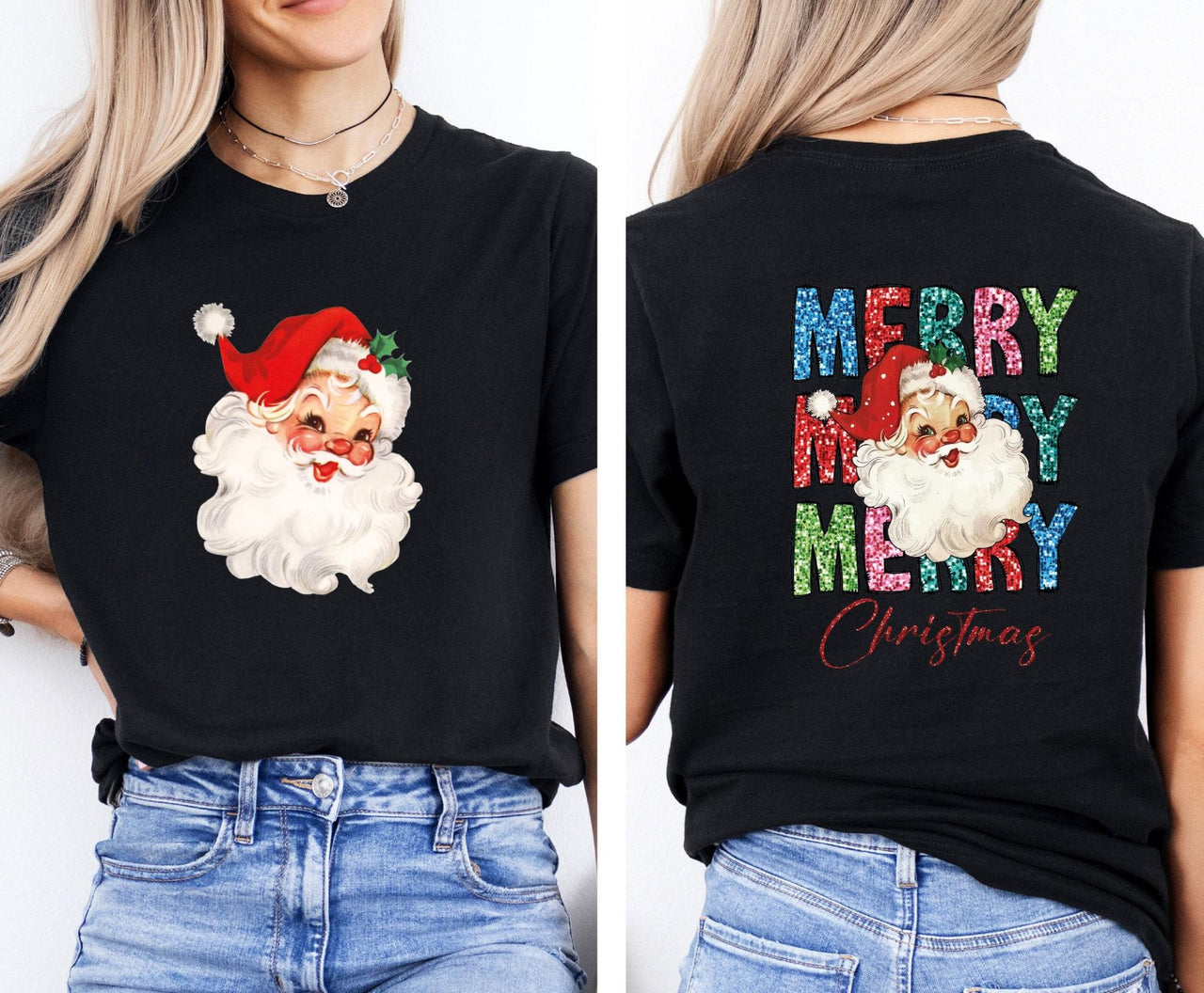 Santa Christmas Shirt - lismoreboutique - Unisex T-Shirt - christmas_eve_gift