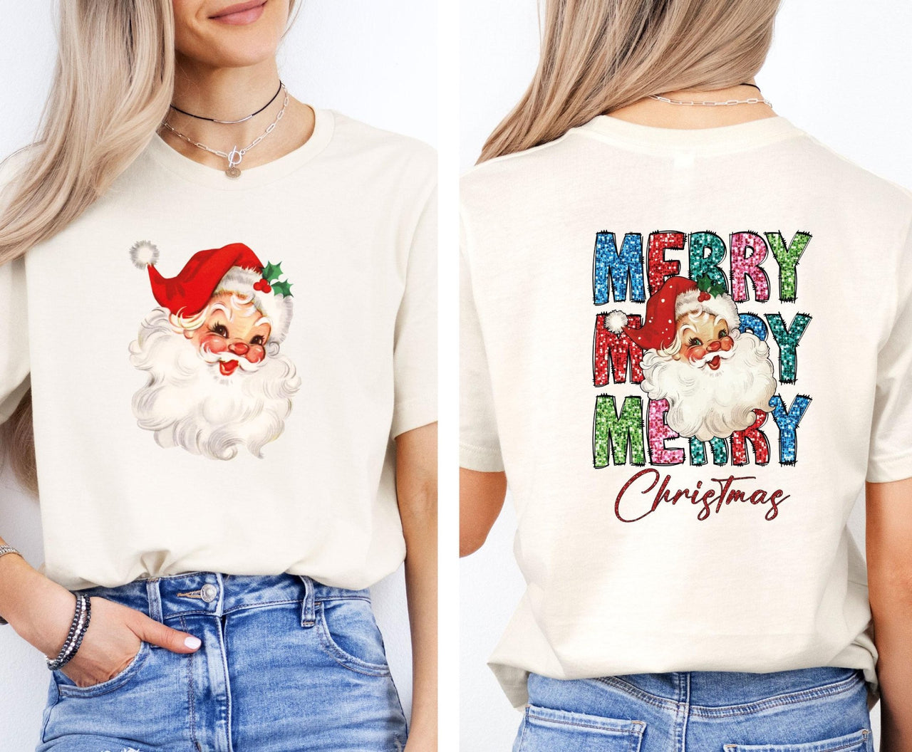 Santa Christmas Shirt - lismoreboutique - Unisex T-Shirt - christmas_eve_gift