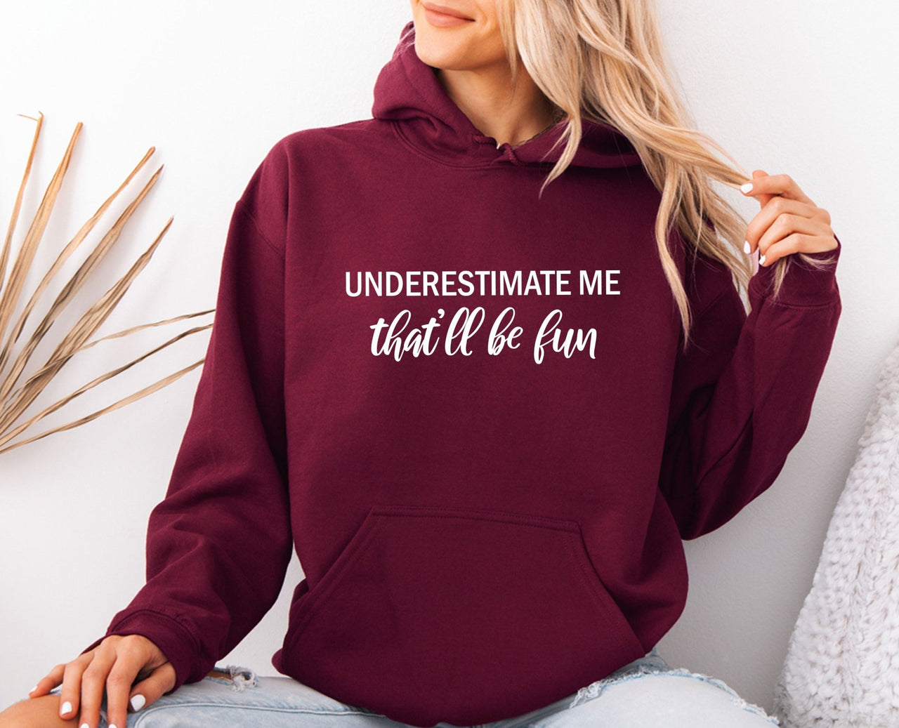 Underestimate Me - Lismore Boutique - Hoodie - activist_hoodie
