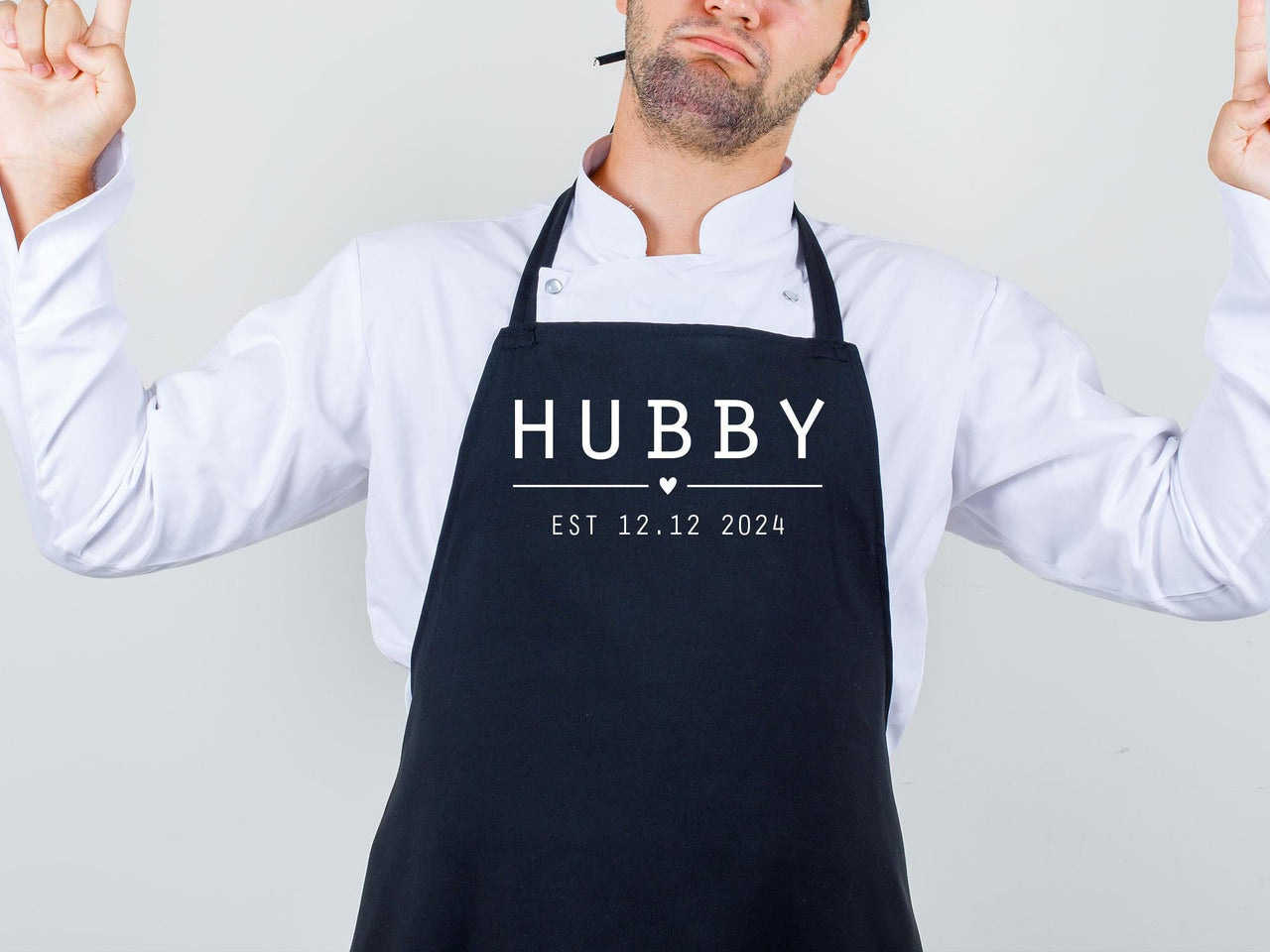 Wifey Hubby Apron - lismoreboutique - baking_apron