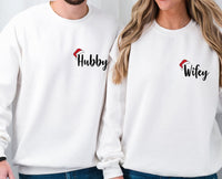 Thumbnail for Wifey Hubby Christmas Sweater - Lismore Boutique - Sweatshirt - christmas_Sweatshirt