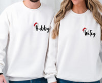 Thumbnail for Wifey Hubby Christmas Sweater - lismoreboutique - Sweatshirt - christmas_Sweatshirt