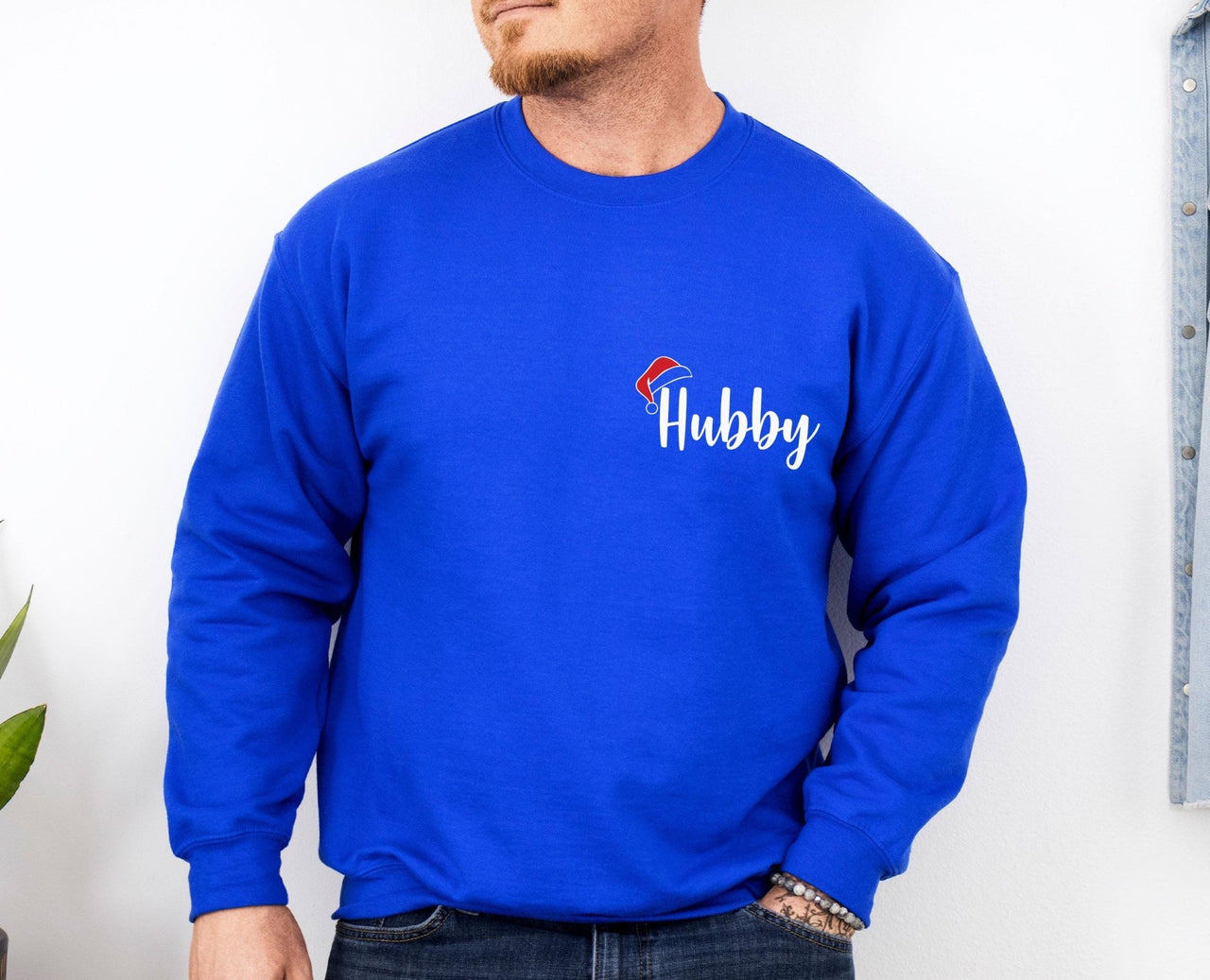 Wifey Hubby Christmas Sweater - lismoreboutique - Sweatshirt - christmas_Sweatshirt